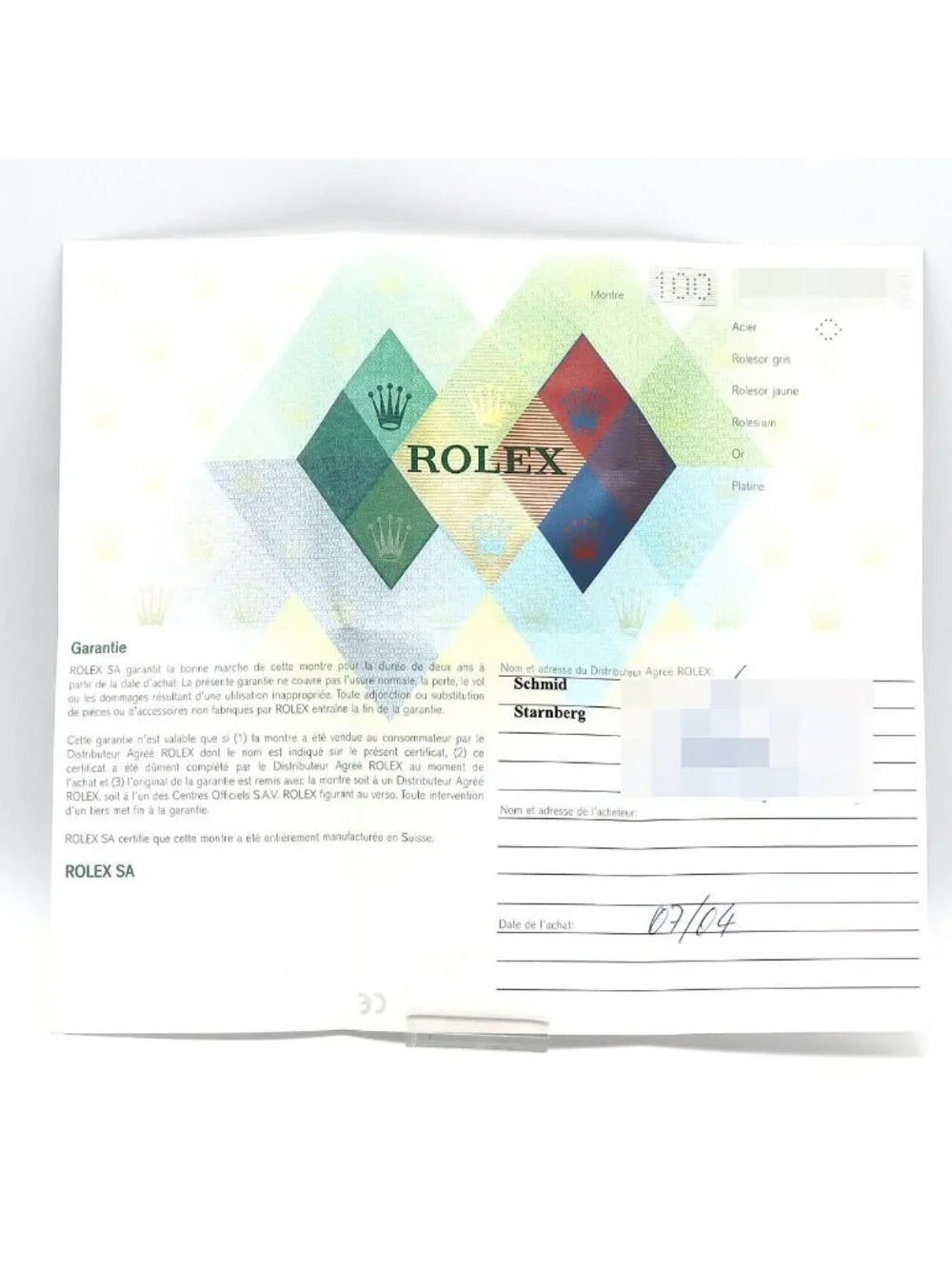 Rolex Oyster Perpetual SS Automatic Watch